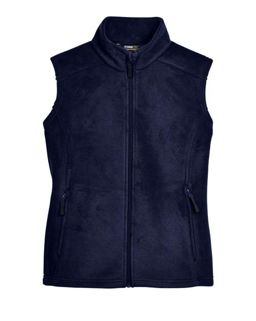 CORE365 78191, Women's Journey Fleece Vest, Classic Navy