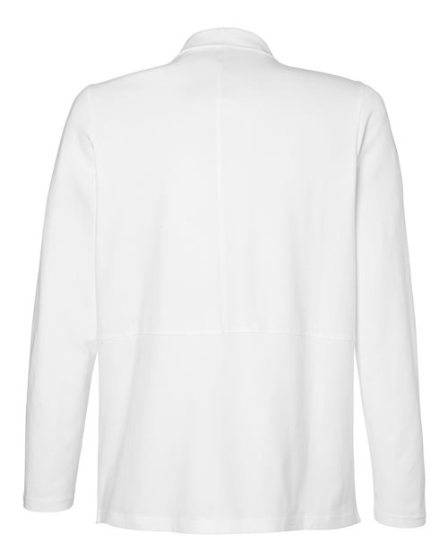 Devon & Jones DP125W, Women's Raleigh Stretch Cardigan, White