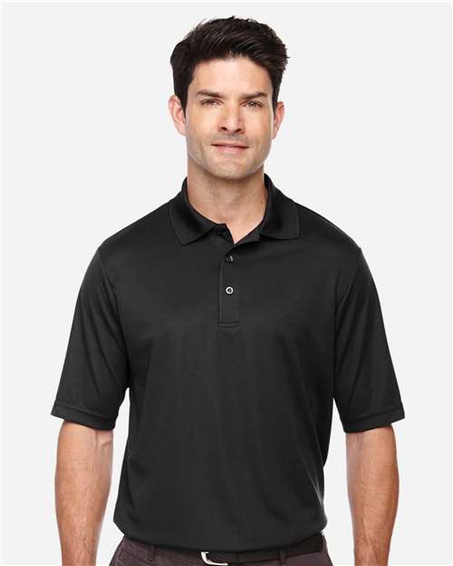 CORE365 88181T, Men's Tall Origin Performance Piqué Polo, Black