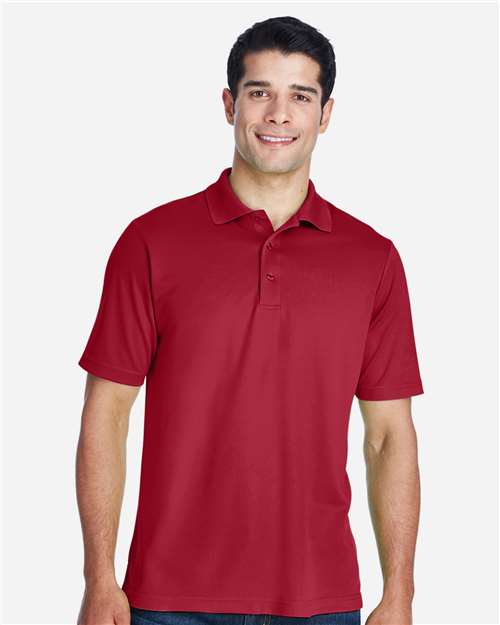 CORE365 88181T, Men's Tall Origin Performance Piqué Polo, Classic Red