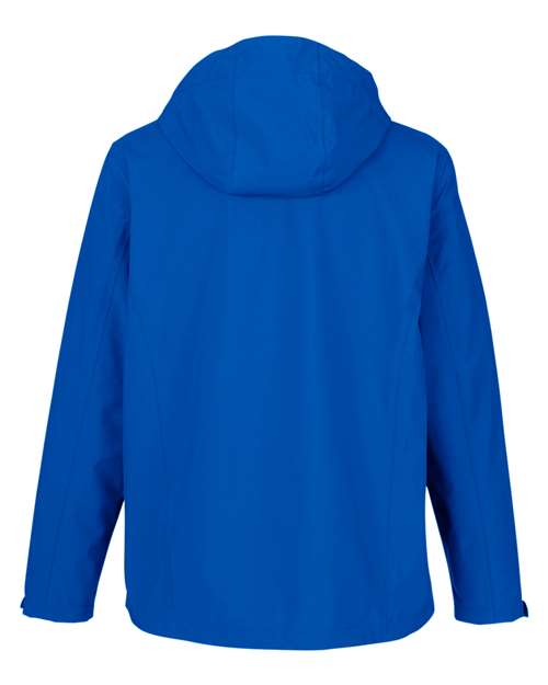 CORE365 CE712, Men's Barrier Packable Waterproof Rain Jacket, True Royal