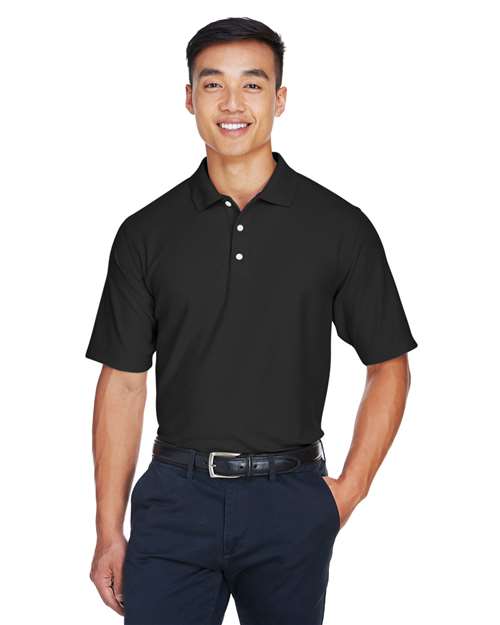 Men's DRYTEC20™ Performance Polo - - 13309 Black 2025 Polo Guide 2025 Polo Guide Activewear 2025 Polo Guide Activewear - Fitness & Wellness 6-6.9 oz 626B2 AB Exclusive Brands CA New ab Cotton - 100% Devon & Jones DG150 Mens & Unisex Moisture-Management New AB Performance Pique Polos Polos & Knits S&S Deep Deals S&S Exclusive Brands Short Sleeves Side Seams Sport Shirts Tops