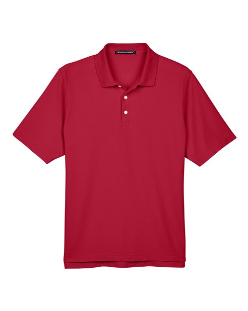 Devon & Jones DG150, Men's Drytec20 Performance Polo, Red