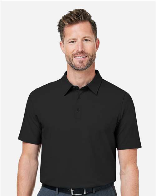 Devon & Jones DG120, Men's Raleigh Stretch Polo, Black