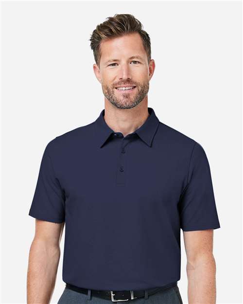 Devon & Jones DG120, Men's Raleigh Stretch Polo, Navy