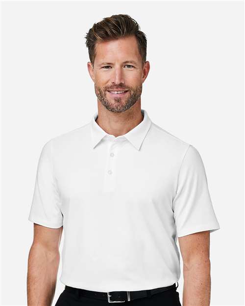 Devon & Jones DG120, Men's Raleigh Stretch Polo, White