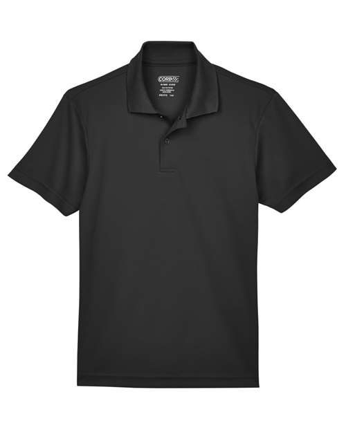CORE365 88181Y, Youth Origin Performance Piqué Polo, Black