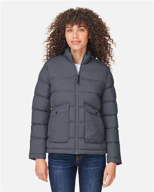 CORE365 CE720W, Women's Inspire Puffer Jacket, Carbon