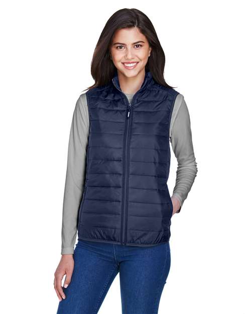 Women's Prevail Packable Puffer Vest - - 13330 - Toronto Screen Printing- Color