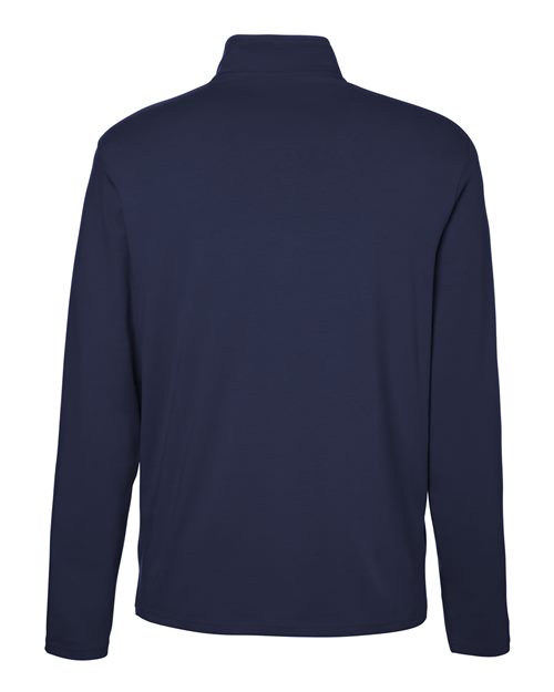 Devon & Jones DG425, Men's Raleigh Stretch Quarter-zip Pullover, Navy