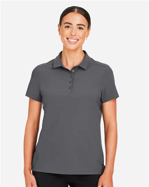 Devon & Jones DG110W, Women's Crownlux Performance Windsor Welded Polo, Graphite