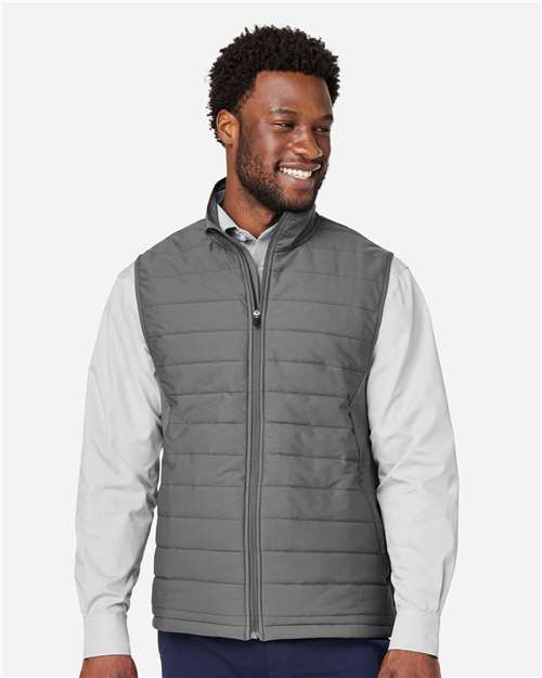 Devon & Jones DG706, Men's New Classics Charleston Hybrid Vest, Graphite Melange/ Graphite