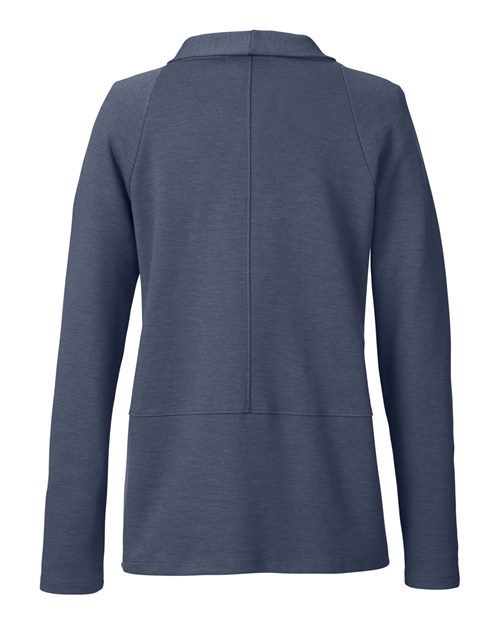 Devon & Jones DG481W, Women's New Classics Charleston Cardigan, Navy Melange