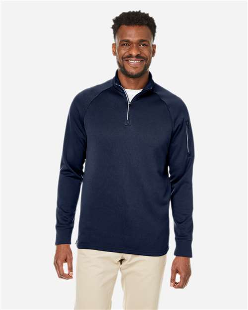 Unisex Fusion ChromaSoft™ Fleece Quarter-Zip Pullover - - 13346 Classic Navy 2025 Fleece Guide 2025 Fleece Guide Activewear 2025 Fleece Guide Activewear - Quarter-Zips 322A7 7-7.9 oz AB Exclusive Brands Activewear CA New ab CE801 CORE365 Long Sleeves Mens & Unisex New AB Outerwear Performance Pockets Polos & Knits Polyester - 100% Pullovers Quarter-Zips S&S Exclusive Brands Tear Away Tops Zips