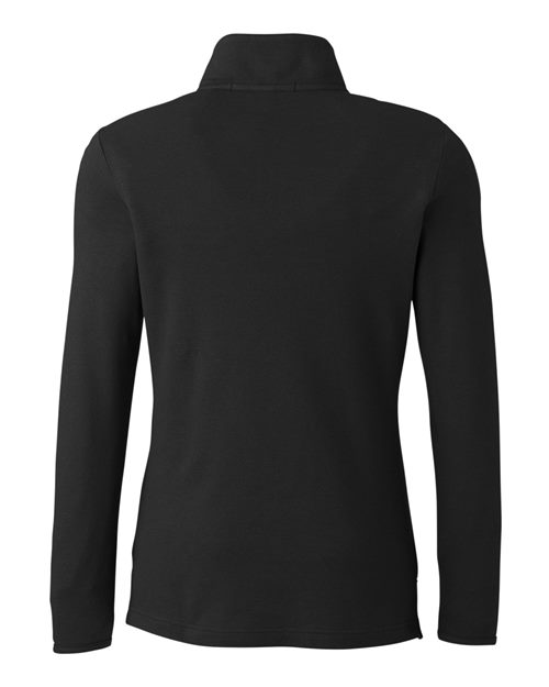 Devon & Jones DG400W, Women's New Classics Performance Quarter-zip Pullover, Black