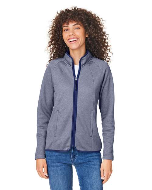Women's Venture Heathered Stripe Full-Zip - - 13355 Classic Navy White 316A7 8-8.9 oz AB Exclusive Brands Activewear CA New ab CE72W CORE365 Everyday Hero Uniforming Explore Corporate Explore Corporate Business Casual Explore Corporate Uniforms Full-Zips Jackets Long Sleeves Moisture-Management New AB Outerwear Performance Pockets Polos & Knits Polyester Polyester - 100% S&S Exclusive Brands Stars & Stripes Stripes Tear Away Tops Womens Zips