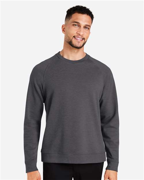 Devon & Jones DG482, Men's New Classics Charleston Pullover, Black Melange