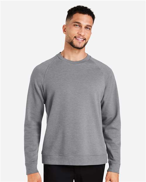 Devon & Jones DG482, Men's New Classics Charleston Pullover, Graphite Melange