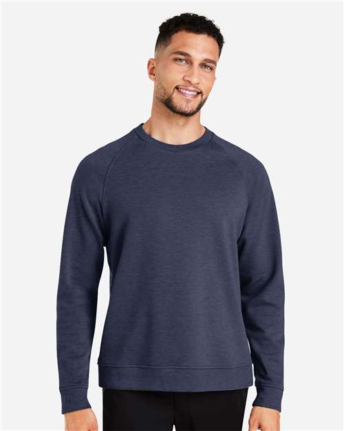 Devon & Jones DG482, Men's New Classics Charleston Pullover, Navy Melange