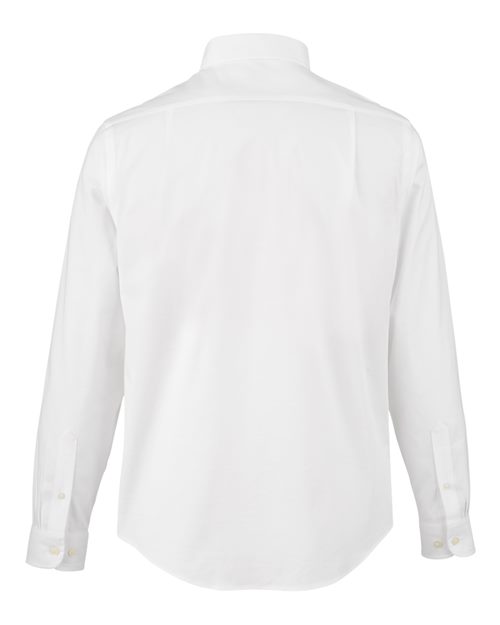 Devon & Jones DG505, Men's Crownlux Performance Spencer Poplin Dress Shirt, White