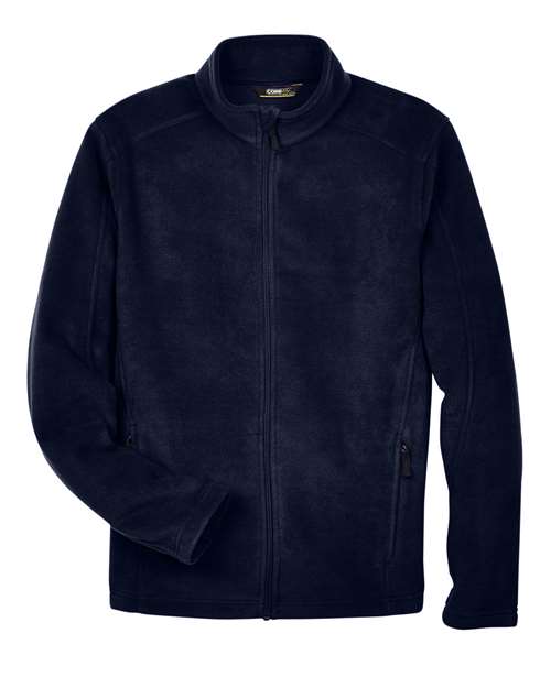 CORE365 88190T, Men's Tall Journey Fleece Jacket, Classic Navy