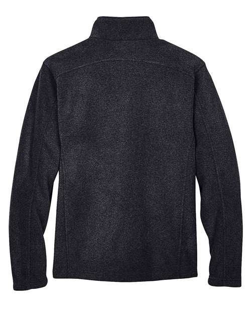 CORE365 88190T, Men's Tall Journey Fleece Jacket, Heather Charcoal