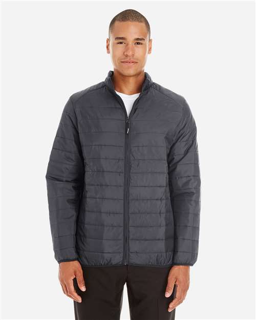 CORE365 CE700T, Men's Tall Prevail Packable Puffer, Carbon