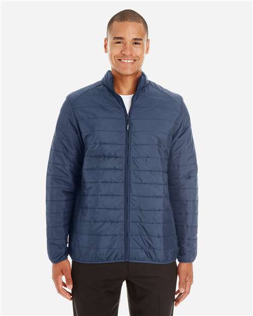 CORE365 CE700T, Men's Tall Prevail Packable Puffer, Classic Navy
