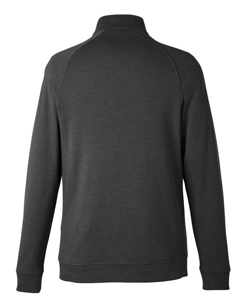 Devon & Jones DG481, Men's New Classics Charleston Quarter-zip Pullover, Black Melange