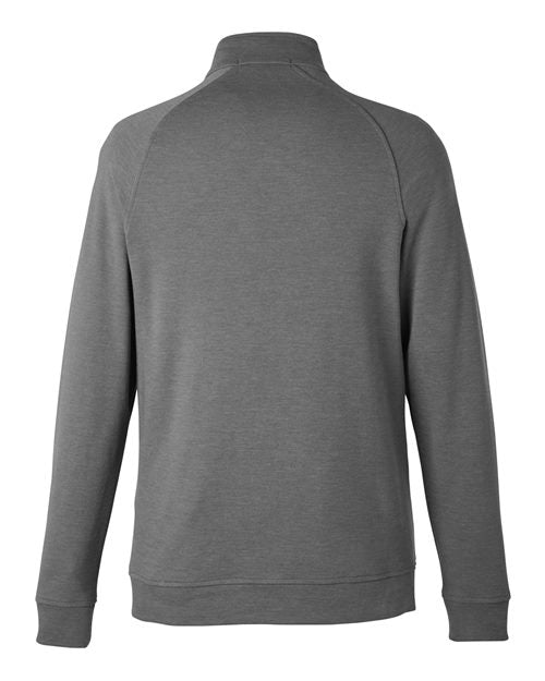Devon & Jones DG481, Men's New Classics Charleston Quarter-zip Pullover, Graphite Melange