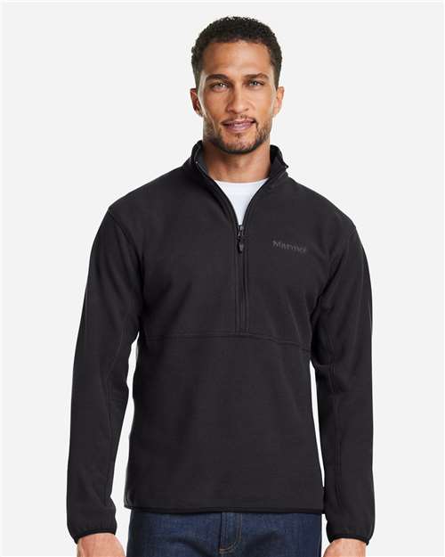 Marmot M12650, Men's Rocklin Half-zip Jacket, Black