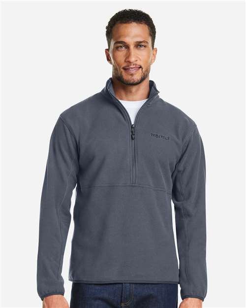 Marmot M12650, Men's Rocklin Half-zip Jacket, Steel Onyx