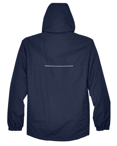 CORE365 88224T, Men's Tall Profile Fleece-lined All-season Jacket, Classic Navy