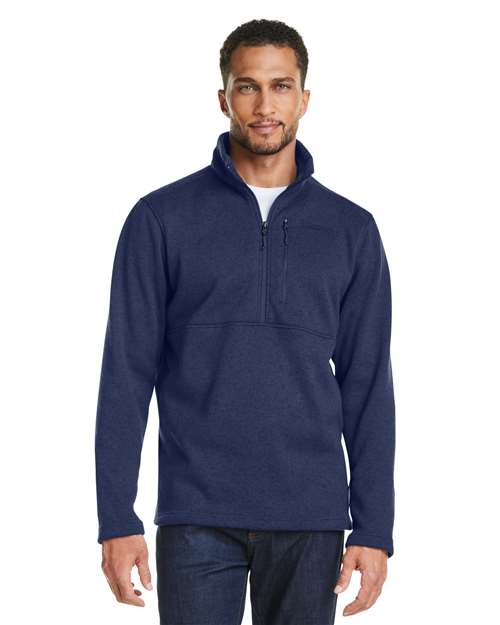 Men's Dropline Half-Zip Jacket - - 13646 Arctic Navy 683D1 CA New ab Fleece Jackets M13193 Marmot Mens & Unisex New AB Outerwear Pockets Polyester - 100% Pullovers Quarter-Zips Recycled Visible Logos Zips