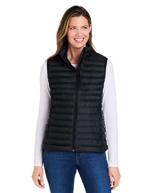 Women's Echo Featherless Vest - - 13692 Black XS 687D1 Activewear CA New ab Jackets M13221 Marmot New AB Nylon Outerwear Recycled Vests Water Resistant Womens