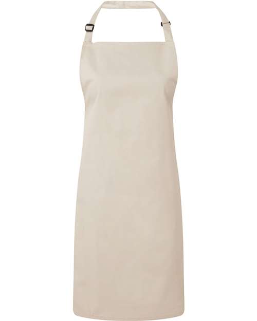 Artisan Collection by Reprime RP150, Recycled Bib Apron, Natural