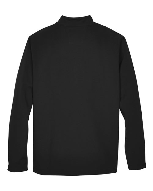 Team 365 TT80, Men's Leader Soft Shell Jacket, Black