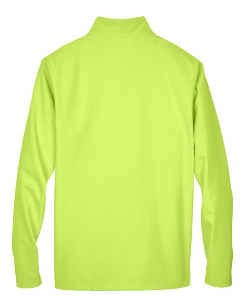 Team 365 TT80, Men's Leader Soft Shell Jacket, Safety Yellow