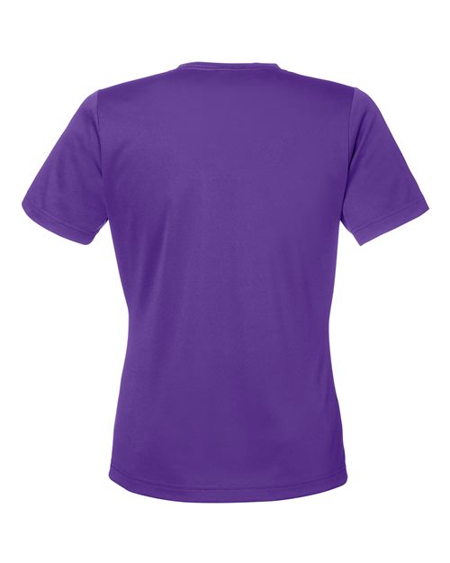 Team 365 TT15W, Women's Zone Performance Mesh T-shirt, Sport Purple
