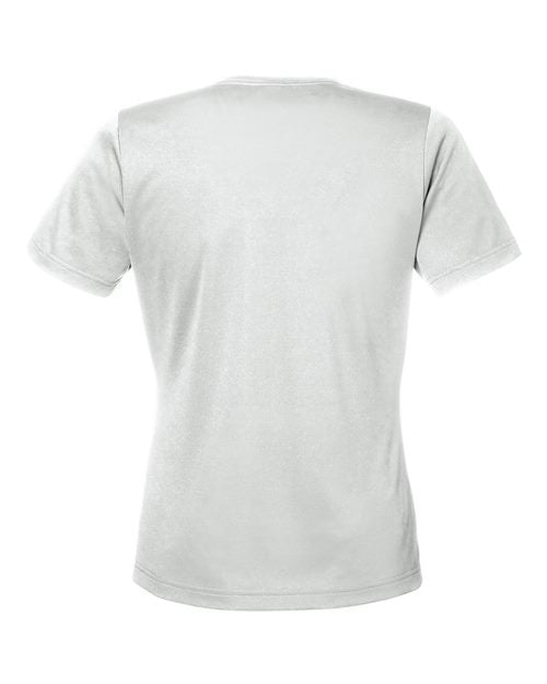 Team 365 TT15W, Women's Zone Performance Mesh T-shirt, Sport Silver