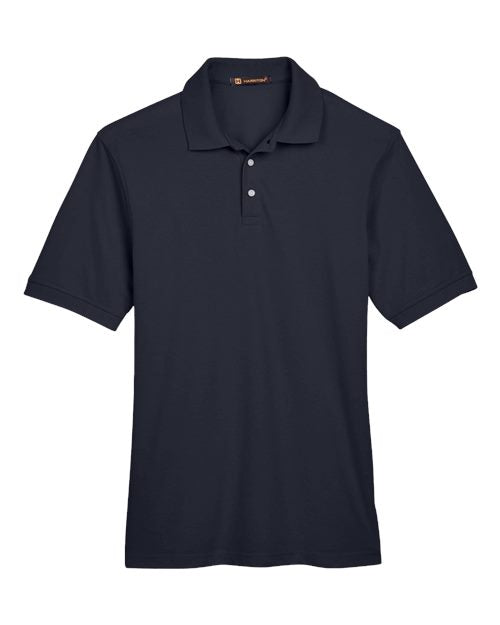 Harriton M265, Men's Easy Blend Polo, Navy
