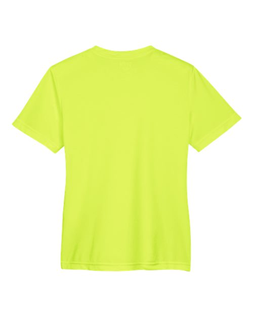 Team 365 TT11Y, Youth Zone Performance T-shirt, Safety Yellow