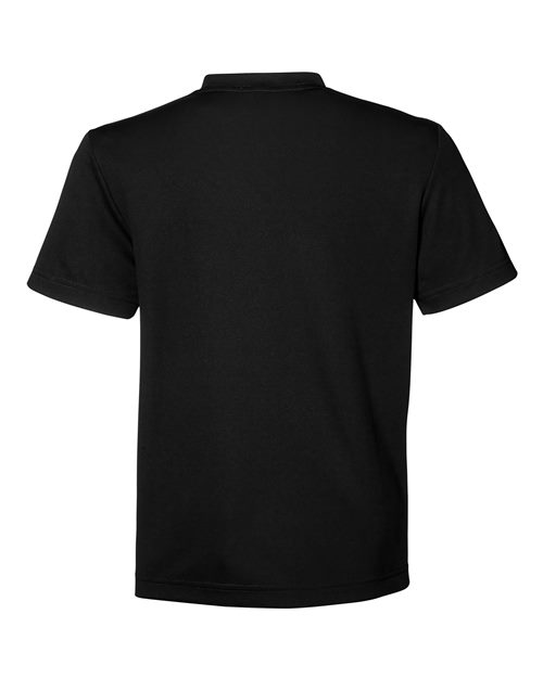 Team 365 TT15Y, Youth Zone Performance Mesh T-shirt, Black
