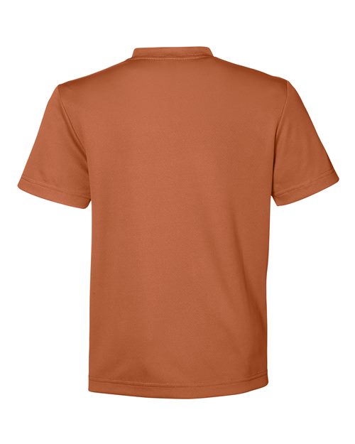 Team 365 TT15Y, Youth Zone Performance Mesh T-shirt, Sport Burnt Orange