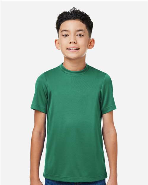 Team 365 TT15Y, Youth Zone Performance Mesh T-shirt, Sport Forest