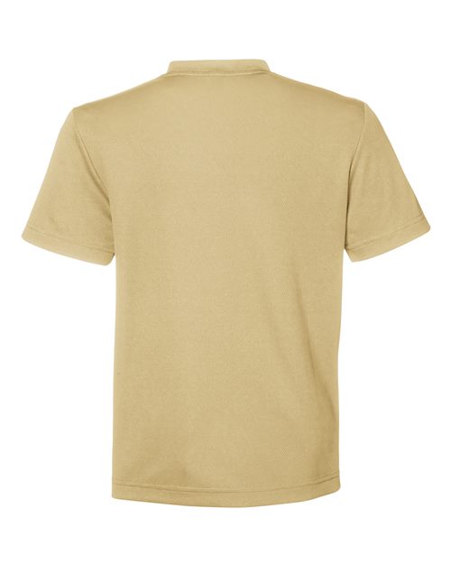 Team 365 TT15Y, Youth Zone Performance Mesh T-shirt, Sport Vegas Gold