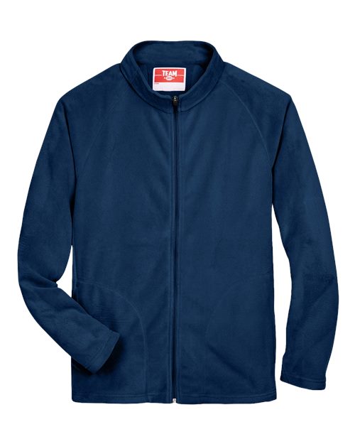 Team 365 TT90, Men's Campus Microfleece Jacket, Sport Dark Navy