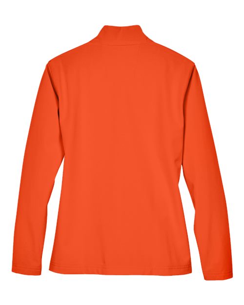 Team 365 TT80W, Women's Leader Soft Shell Jacket, Sport Orange