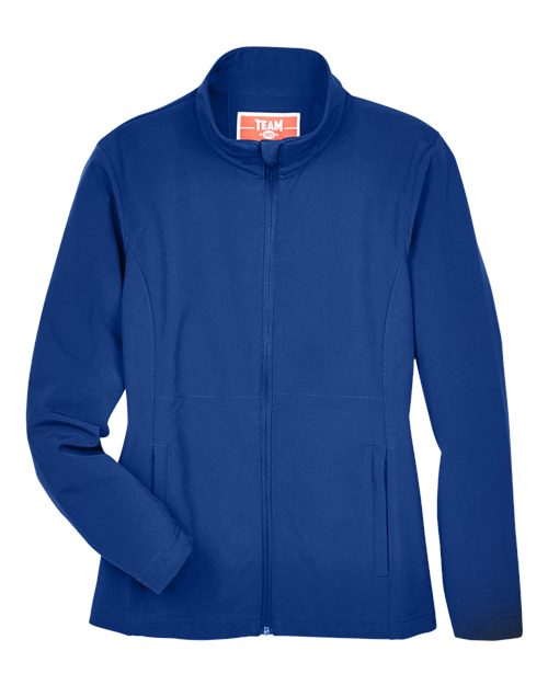 Team 365 TT80W, Women's Leader Soft Shell Jacket, Sport Royal