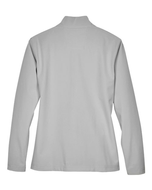 Team 365 TT80W, Women's Leader Soft Shell Jacket, Sport Silver